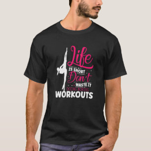 Livet är att Kort inte Slösar att det gör utfall T Shirt