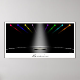 Livet är bara en dröm. poster