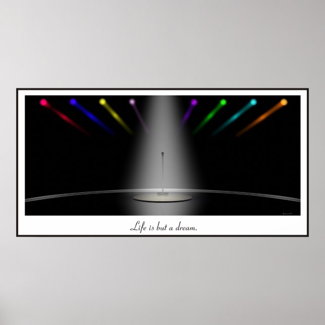 Livet är bara en dröm. poster (Framsidan)