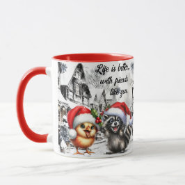 Livet är bättre än dina vänner som Mugg