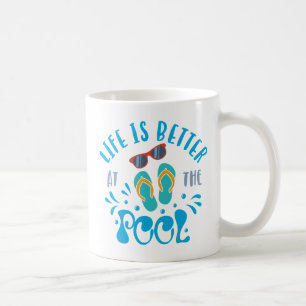 Livet är bättre i Bassäng Nicefördraget, i des Kaffemugg
