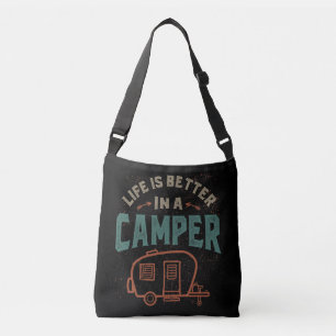 Livet är bättre i en Camper Axelväska