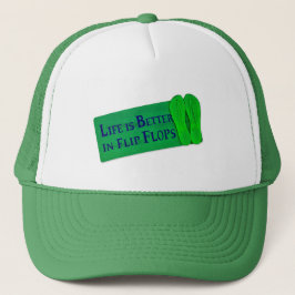 Livet är bättre i Flinflip flops Keps