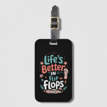 Livet är Bättre i Flip-Flops – Rolig Tropisk Stran