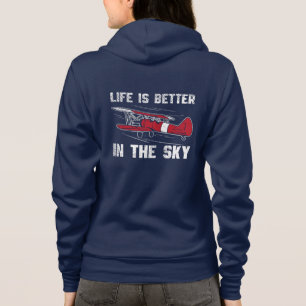 Livet är bättre i Himlar flygplanspilot T Shirt