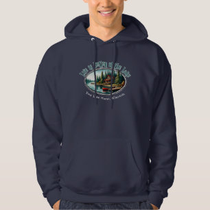 Livet är bättre i Sjö Hoodie
