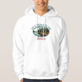 Livet är bättre i Sjö Hoodie