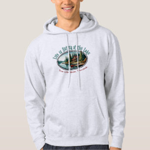 Livet är bättre i Sjö Hoodie