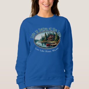 Livet är bättre i Sjö T Shirt