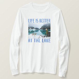 Livet är bättre i Sjö T-Shirt