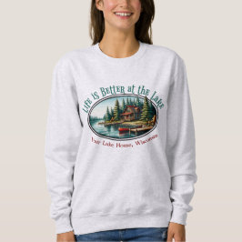 Livet är bättre i Sjö T Shirt