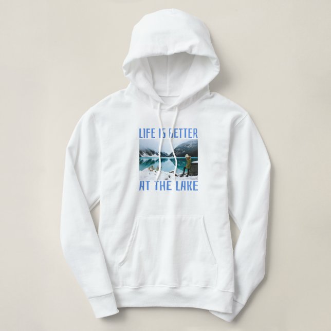 Livet är bättre i Sjö T Shirt (Design framsida)