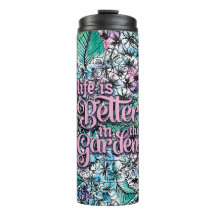 Livet är bättre i trädgården