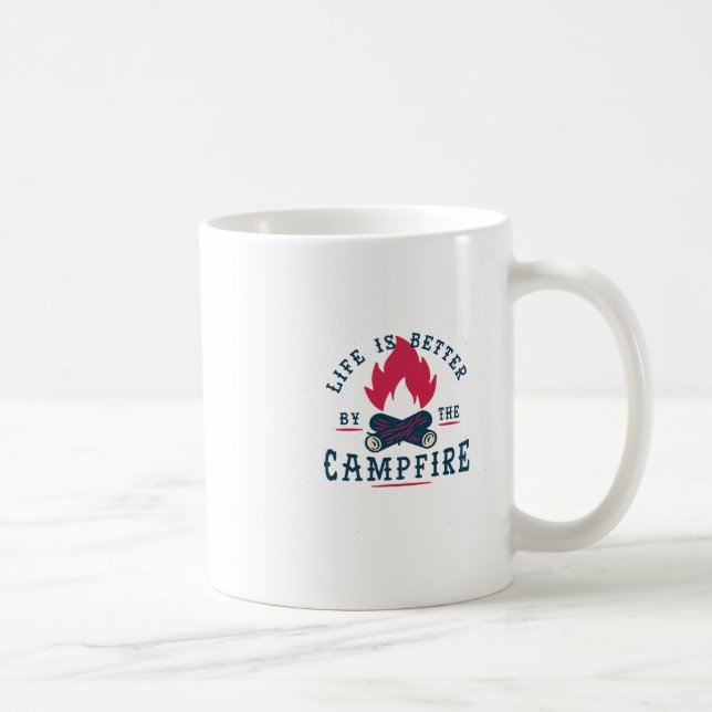 Livet är bättre  kaffemugg (Höger)