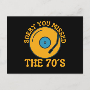 Livet är bättre med 70-talets musik70-tal vykort