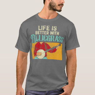 Livet är bättre med blågräs t shirt