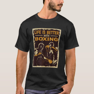 Livet är bättre med boxare för m t shirt