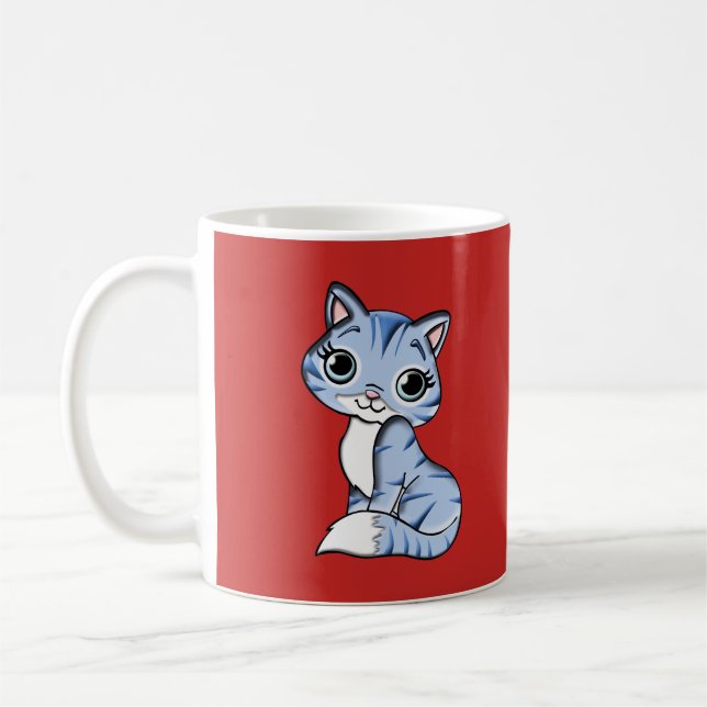LIVET ÄR BÄTTRE MED CATS Kaffe koppar (Vänster)