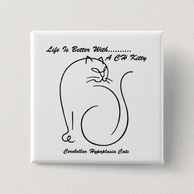 Livet är bättre med en CH-knapp Knapp (Framsida)