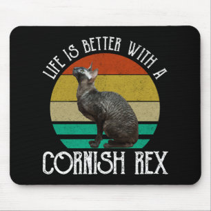 Livet är Bättre Med En Cornish Rex Musmatta