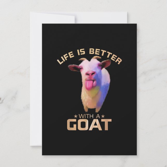 Livet är bättre med en getpresent inbjudningar (Framsida)