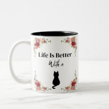 Livet är bättre med en katalog Silhouette-Blommigt