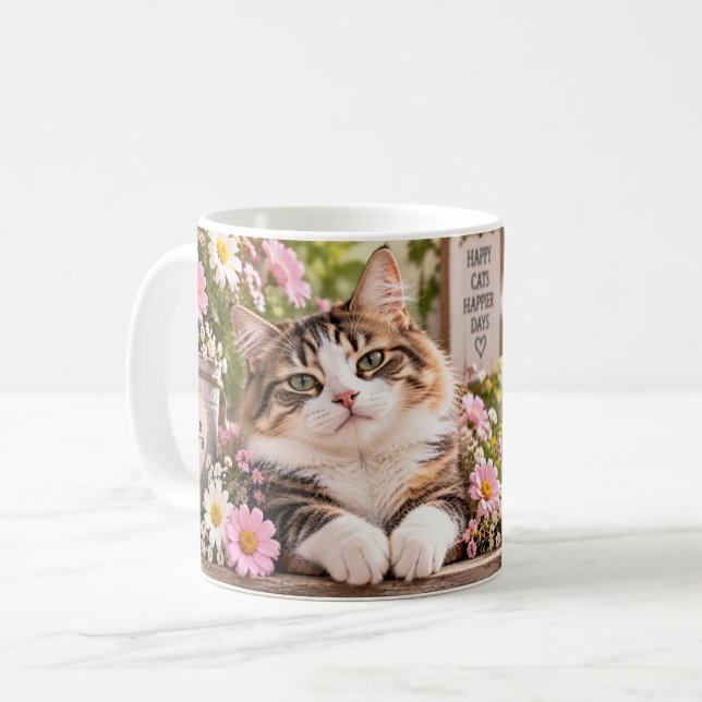 Livet Är Bättre Med En Katt Mugg (Framsida vänster)