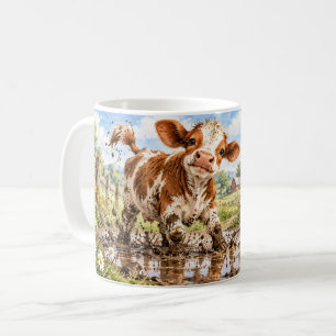 Livet är bättre med en lite lerig komugg kaffemugg