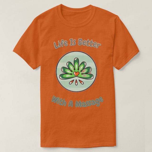 Livet är bättre med en massaker 2 t shirt (Design framsida)