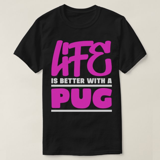 Livet är bättre med en pub t shirt (Design framsida)