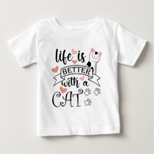 Livet är bättre med en slogan med citattecken för  t shirt