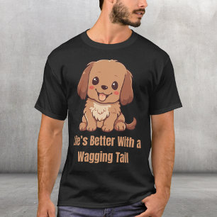 Livet är bättre med en Wagging Svan T Shirt