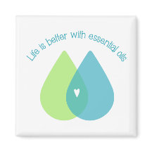 Livet är bättre med Essential Oils Magnet