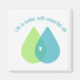 Livet är bättre med Essential Oils Magnet