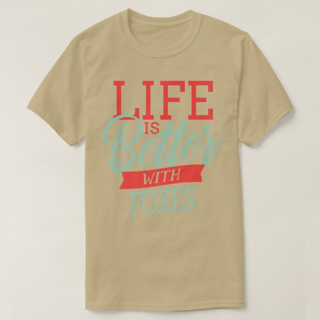Livet är bättre med Foes Premium560 T Shirt (Design framsida)