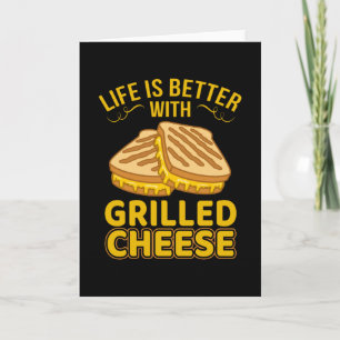 Livet är bättre med Grilled Cheese Kort