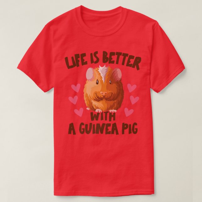 Livet är bättre med Guineas Mamma Costume Mamma T Shirt (Design framsida)