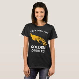 Livet är bättre med Guldmes Birdwatcher T Shirt