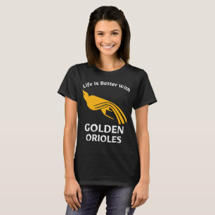 Livet är bättre med Guldmes Birdwatcher T Shirt