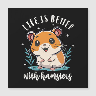 Livet är bättre med hamstrar