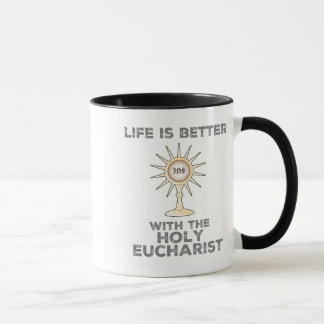 Livet är bättre med Heligan Eucharist Mugg