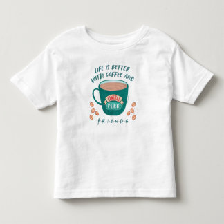 Livet är bättre med kaffe och VÄNNER™ T Shirt
