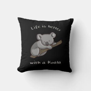 Livet är bättre med Koala Kudde