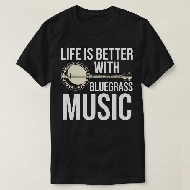 Livet är bättre med låtmusik t shirt (Design framsida)