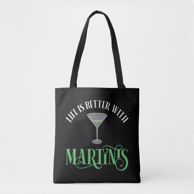 Livet är bättre med Martinis Tygkasse (Framsida)