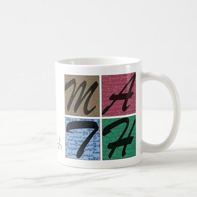 Livet är bättre med Math Kaffemugg (Höger)