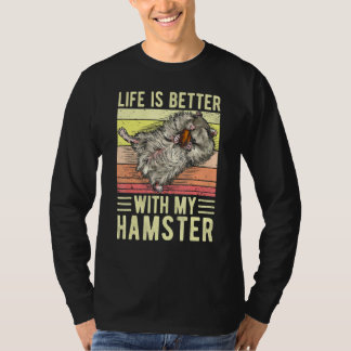 Livet är bättre med min Hamster Kärlek min Hammy T Shirt