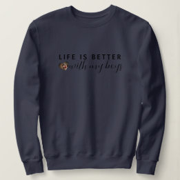 Livet är bättre med mina pojkar | Anpassningsbar b T Shirt