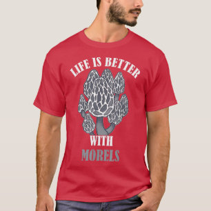 Livet är bättre med musslor, svampar och svampar. t shirt