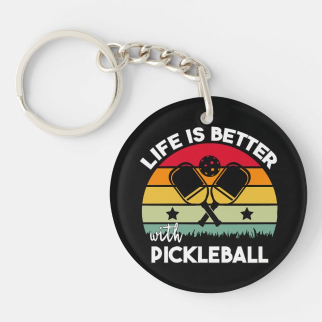 Livet är bättre med Pickleball (Framsidan)
